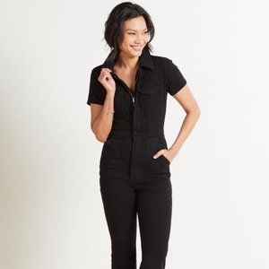 Good American Fit for Success Jumpsuit - Black - Size 4 (L/XL)